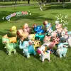 Animal de balão com rodas versão Q cachorro de balão 3D anda balão decoração de aniversário infantil barraca ao ar livre