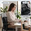 Almofada Ergonômica para Cadeira de Escritório de Espuma Viscoelástica de Reação Lenta com Suporte Lombar, Almofada para Glúteos, Suporte Lombar para Carro - Amazon Transfronteiriço