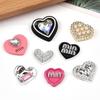 Accesorios de Joyería con Pedrería en Forma de Corazón Estrella, Esenciales para Decorar Zapatos Crocs, Materiales para Pasadores de Pelo, Accesorios, Joyería Brillante con Pedrería Estilo Coreano