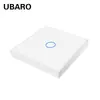 Interruptor de control remoto tipo 86 transfronterizo panel de parche aleatorio de vidrio templado inteligente interruptor táctil de radiofrecuencia inalámbrico venta al por mayor