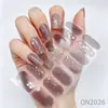 Pegatinas para Uñas de Gel Artísticas de 14 Dedos Fábrica de Origen Sin Curado al Horno Impermeables Duraderas No Dañan las Uñas Corazón Huella de Pata Graffiti