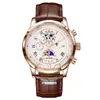 Nuevo Reloj de Cuarzo para Hombre Lige de Tres Ojos y Seis Manecillas, Exclusivo Transfronterizo, Elegante Pulsera Multifuncional Impermeable