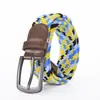Cinto Elástico Masculino Cinto Trançado Elástico Cinto Tático Casual para Calças Estilo Quente Temu Amazon Dropshipping