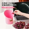 Bonito Cubo de Basura de Escritorio Mini de Aspecto Elegante para Escritorio Mesa de Comedor Dormitorio Cama Hogar Caja Pequeña de Almacenamiento de Basura