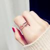 Anel Feminino Estilo Japonês e Coreano Internet Celebridade Mesmo Estilo Borboleta Anel Aberto Moda Estilo Frio Anel de Dedo Indicador