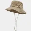 Nuevo Sombrero para el Sol de Exterior para Mujer, Moderno, Selva, Senderismo, Pesca, Parasol, Sombrero de Senderismo, Sombrero para el Sol Bordado para Hombre