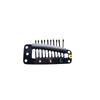 Clip para Peluca de 3.6cm Pintura Horneada 10 Dientes Tarjeta para Peluca DIY Sombrero de Copa Boina Fijo a Clip para Cabello Nuevo