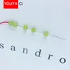 Aguja de Acero con Cuentas Ultra Fina de 0.1 mm Herramienta DIY para Enhebrar Joyería Aguja para Abrir Pulseras Aguja para Enhebrar Cuentas con Agujero Pequeño