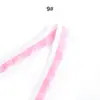 Banda Elástica Elástica de Colores con Encaje con Forma de Oreja 1.5cm Accesorios para Juguetes DIY de Bolas de Baño Ropa de Mujer Ropa Infantil Ropa de Bebé