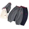Calça de Moletom Grossa Forrada com Fleece Infantil Estilosa Moda Inverno Calça Jogger para Meninas Outono e Inverno Calça Longa Quente