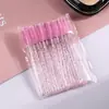 Ai Yun Varilla de Cristal Desechable Paja de Trigo Pincel para Pestañas Pincel para Cejas