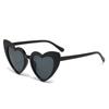 Nuevas gafas de sol estilo retro europeo y americano con diseño de corazón, gafas de fiesta, gafas de sol decorativas de moda transfronteriza que combinan con todo.
