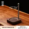 Juego de Tres Piezas Rongshantang de Colador de Té y Taza de Filtrado de Titanio Puro, Separador de Té, Filtro de Té, Separador de Agua de Té, Soporte para Filtro de Té