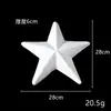 Venda Direta de Fábrica Bolas de Espuma para Adereços Bolas Redondas de Espuma Sólida Estrelas Corações Branco Artesanal DIY Acessórios de Molde
