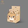 Design criativo da fábrica saco de embalagem de alimentos para animais de estimação, saco de comida para cães, gato ração borda selo zíper auto-selante folha de alumínio saco plástico