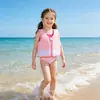 Chaleco Salvavidas Patito Feo Rosa Ángel Unicornio Chaleco Salvavidas Infantil Traje de Baño Chaleco Flotador Equipo de Natación
