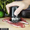 Herramienta Ablandadora de Carne de Acero Inoxidable 304, Martillo de Agujas para Carne para Uso Doméstico, Perforar y Ablandar Carne