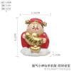 Deus da Riqueza Estilo Chinês Presente Criativo Mercado Cultural e Criativo Brinquedo da Moda Exposição Decoração de Mesa para Casa Ornamento Suporte para Celular Deus da Riqueza