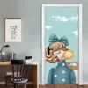 Renovação de Casa para Aluguel Adesivos de Porta de PVC, Adesivos de Parede à Prova d'Água para Portas de Armário, Adesivos Removíveis para Portas de Vidro, Decoração de Casa Jit Dropshipping