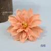 Pequena Flor de Epiphyllum Pintura a Óleo Artificial Estilo Europeu Dália Grampo de Cabelo Adorno para Cabeça Adereços de Estilo da Dinastia Han Decoração de Guirlanda de Lanternas