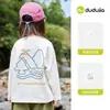 [Compra 2, Obtén 5 Yuan de Descuento] Ropa Infantil Dudu Camiseta de Manga Larga para Niños Colección Primavera Camiseta para Niños Camiseta Larga de Primavera Top para Niñas