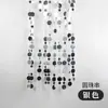 Cortinas de Fio Penduradas com Moldura de Fundo Dourada e Prateada, Adereços de Casamento, Cortinas de Porta Peroladas, Decorações de Teto para Casamento, Cortinas Coloridas de Fio com Lantejoulas e Contas
