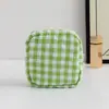 Bolsa de Almacenamiento de Algodón Sanitario de Gran Capacidad para Niñas Bolsa de Viaje Portátil para Toallas Sanitarias Mensuales para Niñas Monedero Bolsa Roja