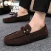 Zapatos Gorro de Primavera y Verano para Hombre, Zapatos Estilo Coreano, Zapatos Casuales para Hombre, Zapatos sin Cordones, Zapatos Perezosos para Hombre, Zapatos de Tela del Viejo Pekín