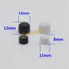 Tuerca flor 5mm tuerca decorativa tornillo de fijación placa de techo tuerca accesorios de iluminación blanco y negro