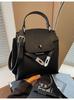 Bolso de Mano Pequeño de Alta Gama Transfronterizo para Mujer 2026 Nuevo de Moda Tendencia Retro Bolso Kelly Otoño e Invierno Bolso Cruzado Versátil