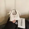 Primavera 2026 Nuevo Estilo Coreano Lunares Cachorro Niños Padre-Hijo Portátil Cruzado Mini Bolso de Accesorios Bolso de Mujer