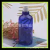 Botella PET azul 500ml cuello largo tapa Qiqiu botella botella para loción cosmética 500ml agua leche plástico sub-botella