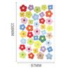 En stock linda forma múltiple recompensa de jardín de infantes amor estrella de cinco puntas pegatina cuenta manual DIY pegatina redonda de color