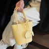 Bolso de Mano de Alta Gama Elegante Bolso Cubo para Mujer 2026 Nuevo de Moda Versátil Bolso Cesta Bolso de Hombro Único Cruzado