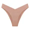 Ropa Interior Deportiva Sexy Transpirable para Mujer Invisible de Seda de Hielo Sin Costuras Deportiva Transfronteriza Europea y Americana Tallas Grandes Secado Rápido
