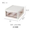 Gabinete de Almacenamiento de Documentos KM Tipo Cajón Plástico Oficina Debajo de la Mesa Multicapa Locker Gabinete para Papelería Gabinete para Comestibles A4A5