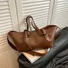 Bolso Tote Plegado de Gran Capacidad Nuevo Primavera 2026 para Mujer, Bolso de Mano Grande Casual de Moda Simple para Viajar, Bolso Ala