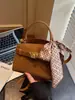 Moda Transfronteriza Casual de Gama Alta 2025 Nuevo Versátil Nicho Bolso de Hombro Bolso Cruzado Mate Bolso Cuadrado Pequeño Simple