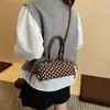 Bolso para Mujer 2026 Nuevo Diseño de Lunares Estilo Coreano Versátil Bolso Cruzado de Hombro Casual a la Moda Bolso Cilíndrico