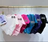 Camiseta de Manga Corta con Diseño Plisado 2025 Nueva Moda Casual Versátil Holgada Cuello Redondo Pulóver Top de Manga Murciélago