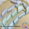 Cinta Plateada de Doble Cara Galaxia Brillante Importada de Japón Material para Lazos Accesorios para el Cabello Hechos a Mano DIY Accesorios para Sombrero de Paja