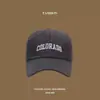 Gorra de Béisbol de Ala Ancha con Bordado de Letras de Fábrica Original para Hombres y Mujeres, Sombrero de Sol Casual de Ala Ancha, Sombrero Versátil para Protección Solar