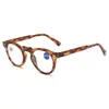 Gafas de lectura de alta definición con montura grande, moda nueva de Europa y Estados Unidos, retro, anti-azul, fabricantes al por mayor en stock para proporcionar 8324