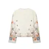 Venta al por mayor Otoño 2026 Nuevo Estilo Europeo y Americano Chaqueta Acolchada Estampada de Posicionamiento para Mujer 61783