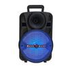 Alto-falante Bluetooth quadrado para dança de salão ao ar livre de 8 polegadas, sem fio, karaokê doméstico, portátil, alto-falante grande, subwoofer de alta potência