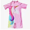 Novo maiô infantil de verão para meninos de meia-idade e grandes maiô infantil de peça única para meninas traje de desenho animado roupas de surf do Superman