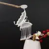 Colgante de Mariposa con Incrustación de Campana, Marco de Plata Bordado, Estilo Étnico de Guizhou, Accesorios de Colgante Hechos a Mano al por Mayor