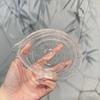 Taza Transparente Engrosada Taza de Té de Vidrio de Borosilicato Resistente al Calor Divisor de Té de Oficina Taza Uniforme Resistente a Altas Temperaturas Taza de Té