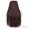 Comércio exterior Europa e Estados Unidos peruca peça linha de pesca feminina peça de extensão do cabelo moda nova fibra química fosco de seda de alta temperatura cabelo longo encaracolado