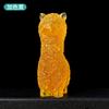 Adornos de alpaca con pegamento de grava de cristal natural transfronterizos, artesanías de resina de alpaca de cristal, adornos decorativos para el hogar